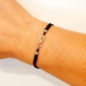 PULSERA PIE BEBE DE PLATA