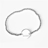 PULSERA PLACA DE PLATA