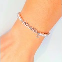 PULSERA ABUELA DE PLATA CON PERLAS