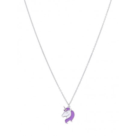 COLLAR UNICORNIO LILA