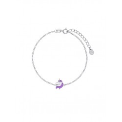 PULSERA UNICORNIO LILA