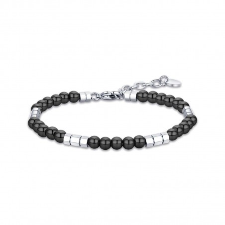 PULSERA ACERO NEGRO