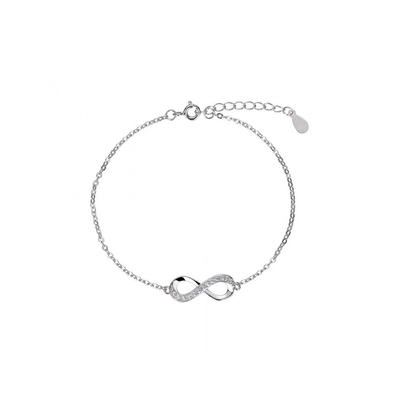 PULSERA INFINITO DE PLATA