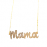 COLLAR MAMA DE ORO 18 KILATES