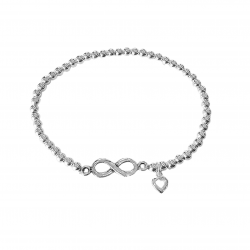 PULSERA INFINITO DE PLATA