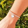 PULSERA CORAZÓN DE PLATA