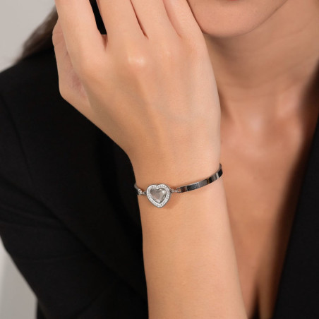 PULSERA SEMIRRIGIDA CORAZON