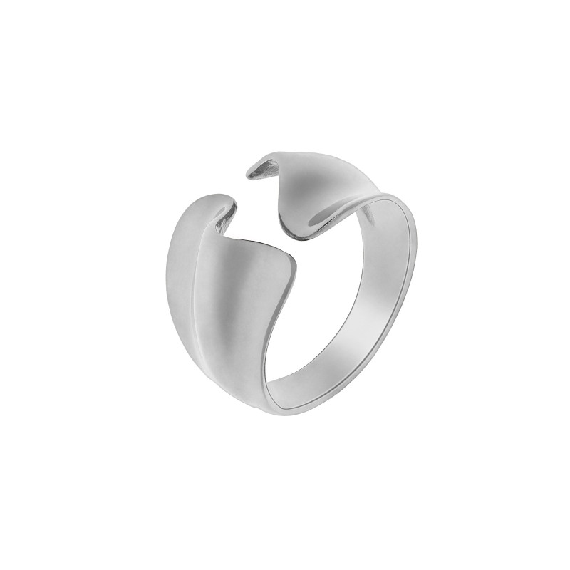 ANILLO IRREGULAR ACERO