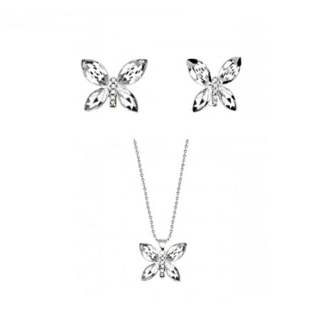 CONJUNTO MARIPOSAS BLANCAS