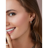 PENDIENTES CUADRADOS CORAZON