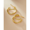 PENDIENTES CRIOLLA DOBLE ARO