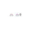 PENDIENTES ARCO IRIS BEBE