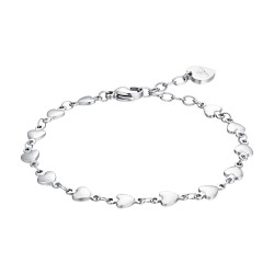PULSERA CORAZONES DE ACERO