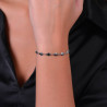 PULSERA CORAZONES DE ACERO