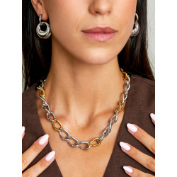 COLLAR ESLABONES BICOLOR