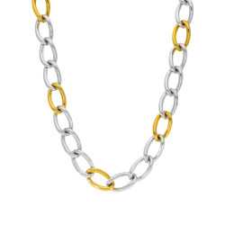 COLLAR ESLABONES BICOLOR
