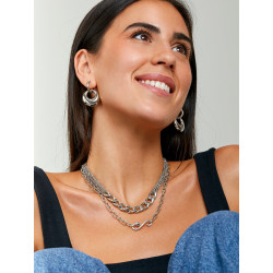 GARGANTILLA MINI MEDALLITA DE PLATA