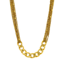 GARGANTILLA MINI MEDALLITA DE PLATA