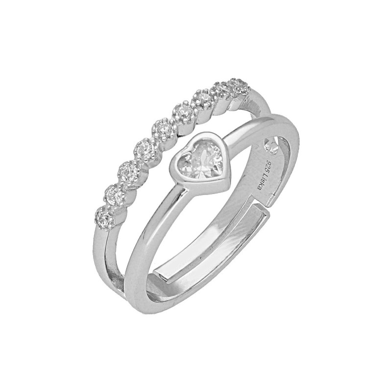 ANILLO ENTRELAZADO DE PLATA
