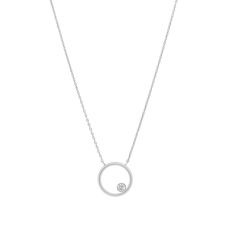 COLLAR CIRCULO DE PLATA