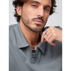 COLLAR PLACA DE ACERO