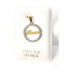 COLGANTE MAMA DE ORO 18 KILATES