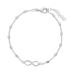 PULSERA INFINITO DE PLATA