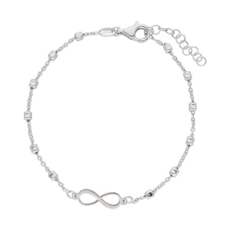 PULSERA INFINITO DE PLATA
