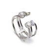 ANILLO PERLAS DE PLATA