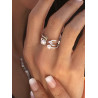 ANILLO PERLAS DE PLATA