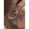 ANILLO CIRCULO XL DE PLATA