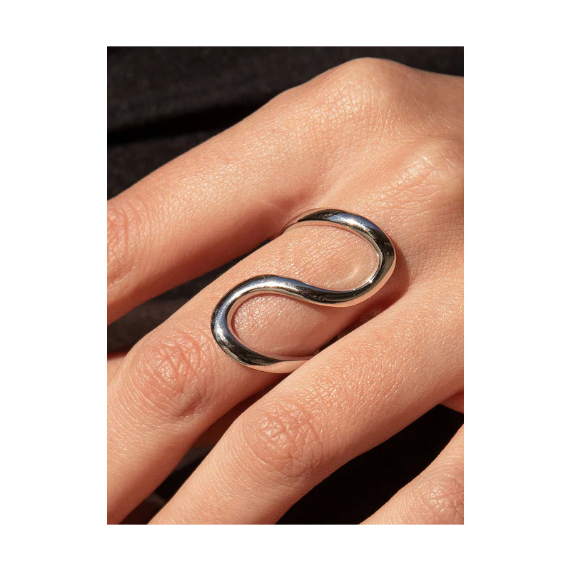 ANILLO OLAS DE MAR DE PLATA