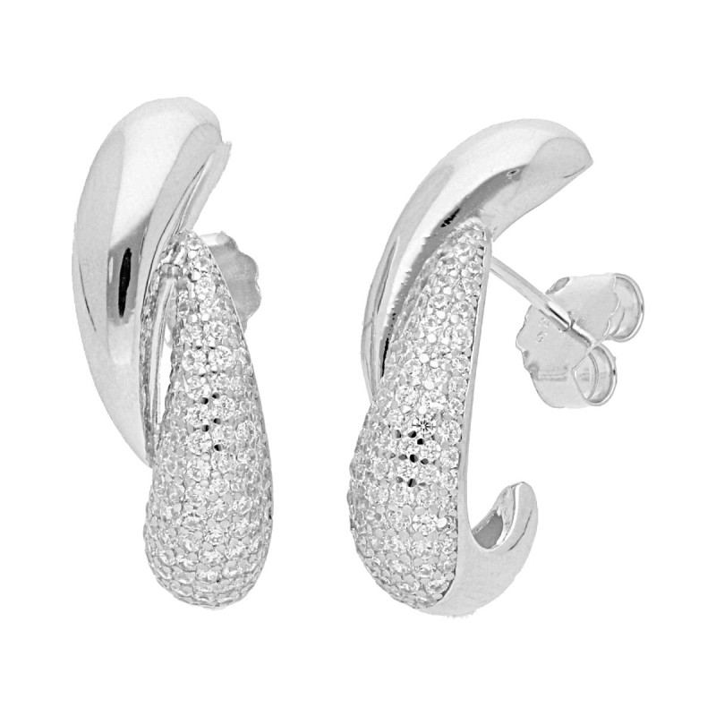 PENDIENTES MAXI DE PLATA