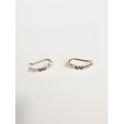 PENDIENTES TREPADORES DE ORO