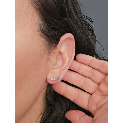 PENDIENTES TREPADORES DE ORO