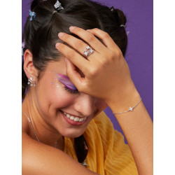 PULSERA ESTRELLA POLAR DE PLATA
