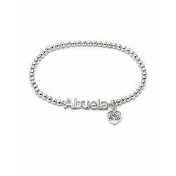 PULSERA ABUELA DE PLATA