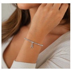 PULSERA INICIAL DE PLATA