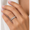 ANILLO MEDIA ALIANZA ORO BLANCO