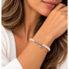 PULSERA MAMA DE PLATA CON PERLAS