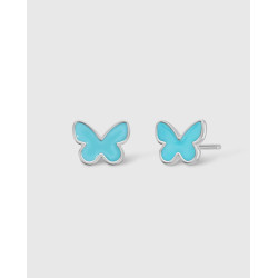 ARITOS NIÑA MARIPOSA