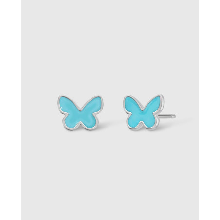 ARITOS NIÑA MARIPOSA