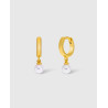PENDIENTES UNICORNIO LILA