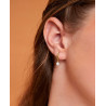 PENDIENTES UNICORNIO LILA