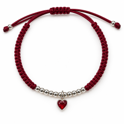 PULSERA SAN VALENTIN DE PLATA
