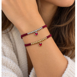 PULSERA SAN VALENTIN DE PLATA