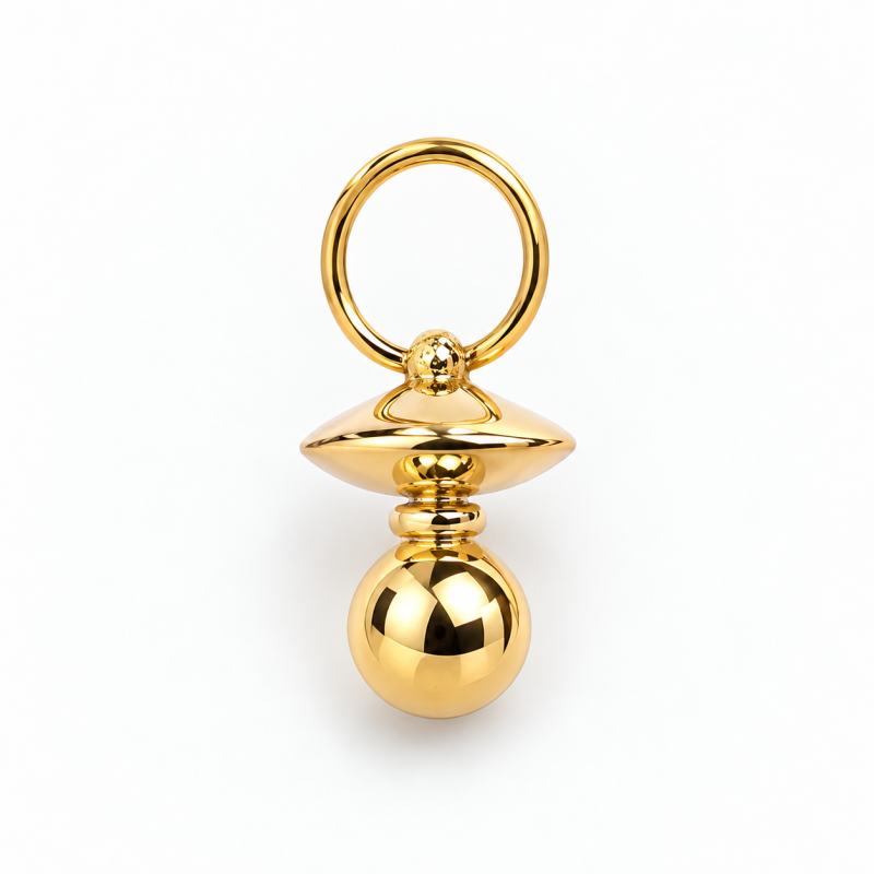COLGANTE CHUPETE DE ORO
