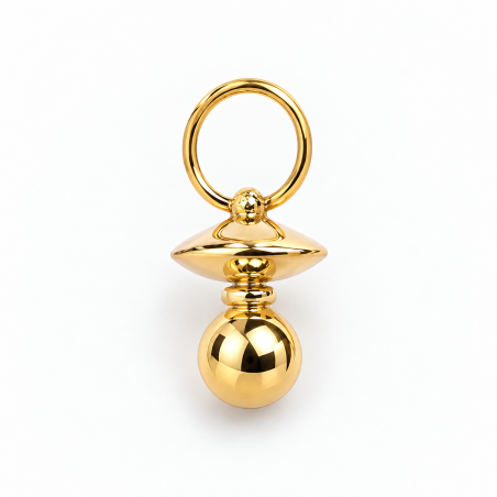 COLGANTE CHUPETE DE ORO