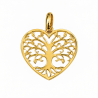 CORAZON ARBOL DE LA VIDA DE ORO